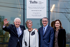 Tufts University dedicates the  new Joyce Cummings Center